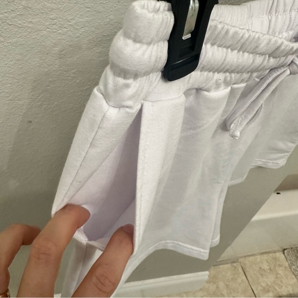 Rae Dunn “BRIDE” Drawstring Shorts Lounge Sweatshorts Bachelorette Honeymoon - Picture 9 of 9